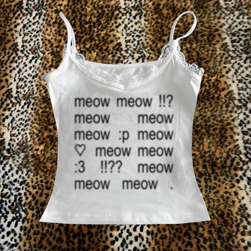 Meow Meow Cami Top