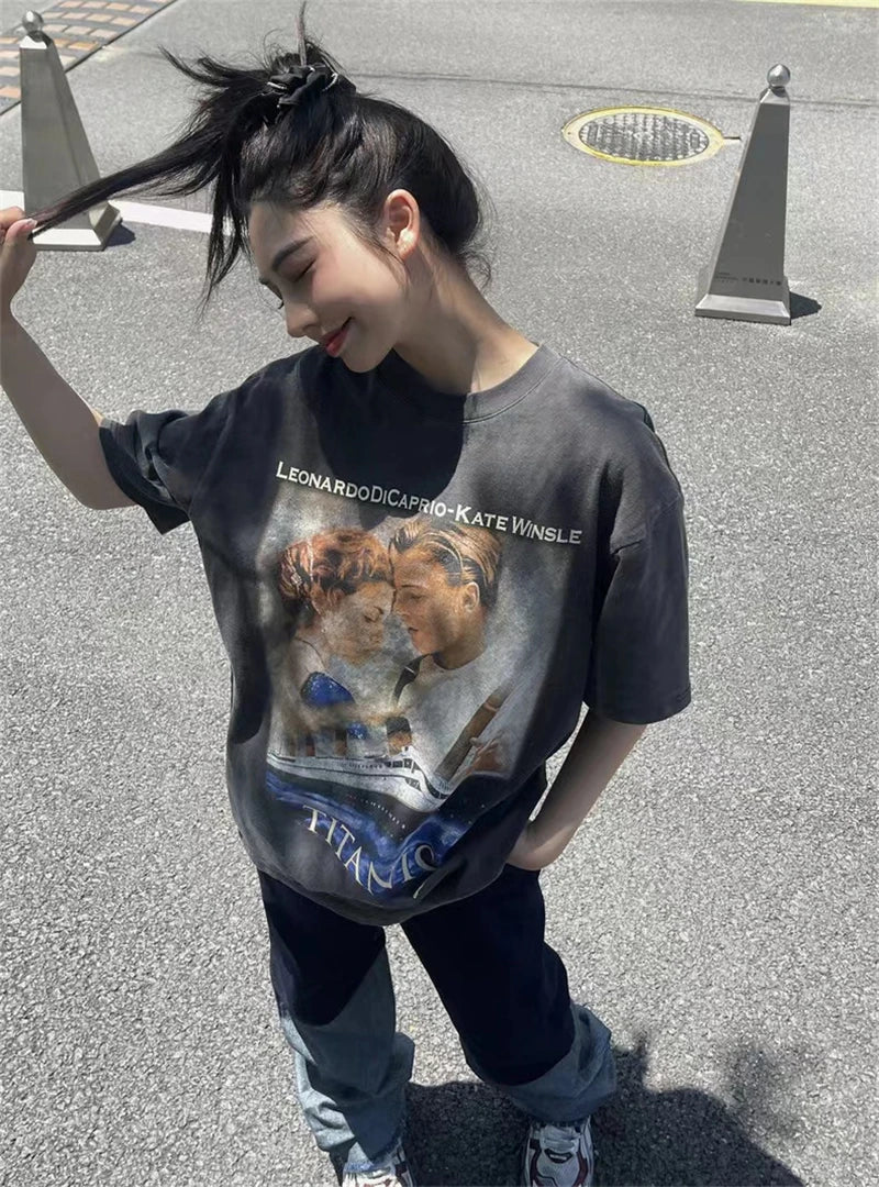 Vintage Oversized Titanic Tee