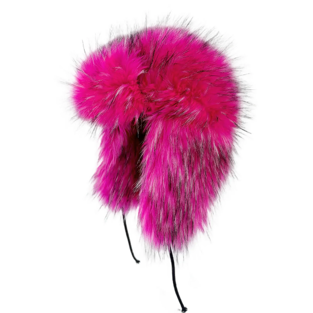 Fluffy Russian Faux Fur Winter Hat