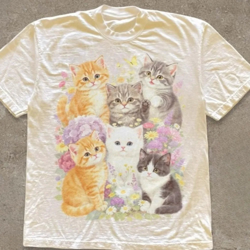 Kitten Family Tee
