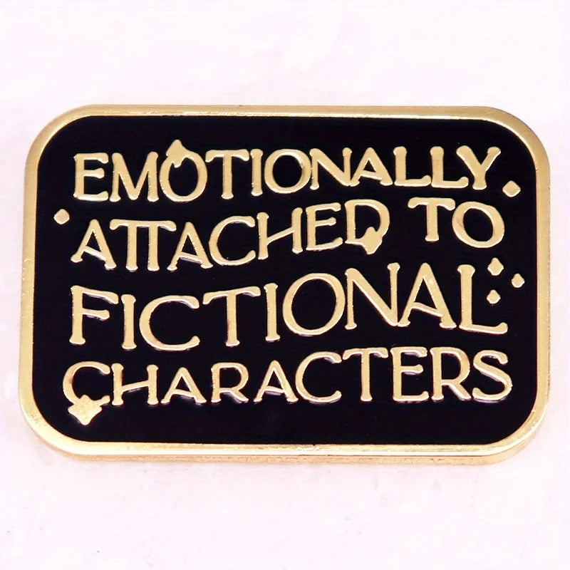 "Emotional Attachment To Fictional Characters" Pins