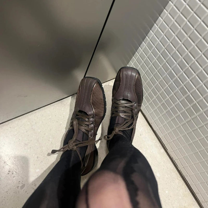 Leather City Ballet Flats