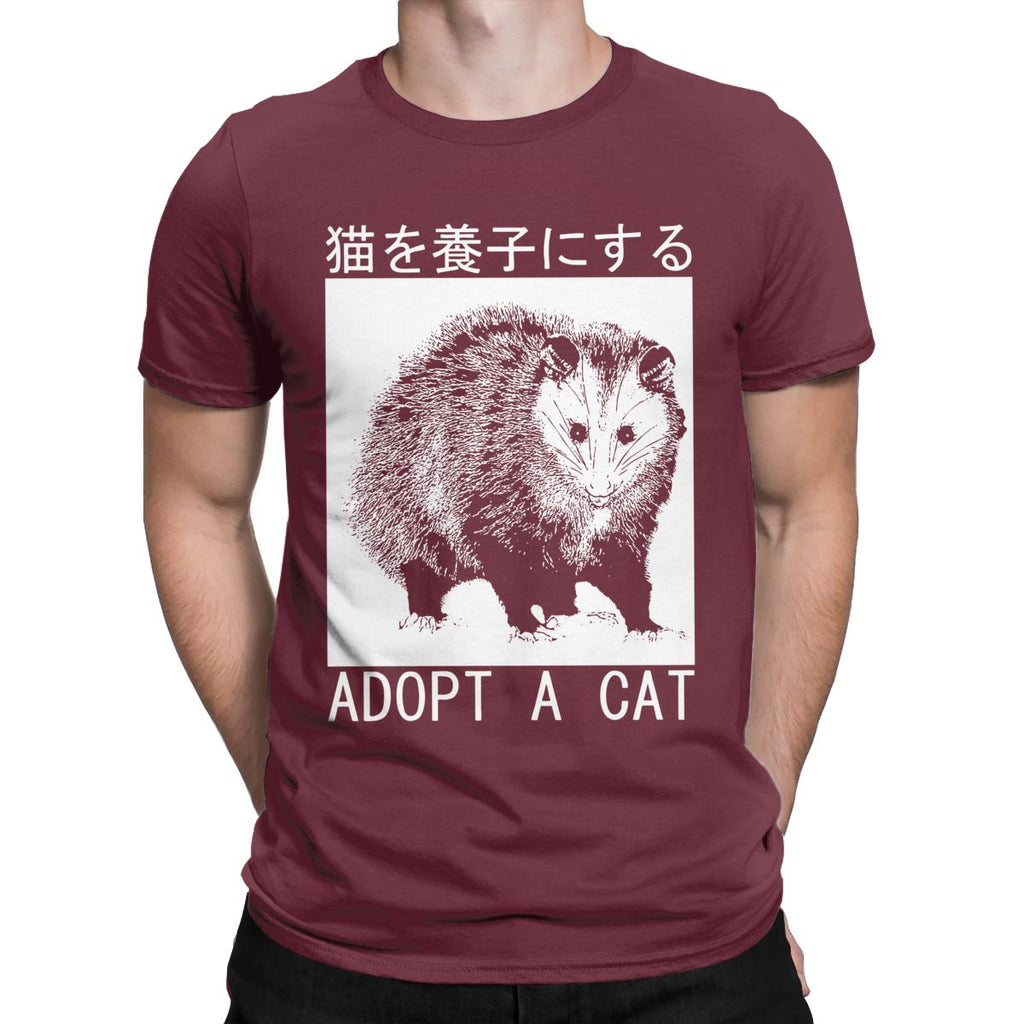 Adopt A Cat, Opossum Tee