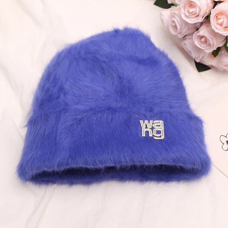 Rabbit Fur Beanies