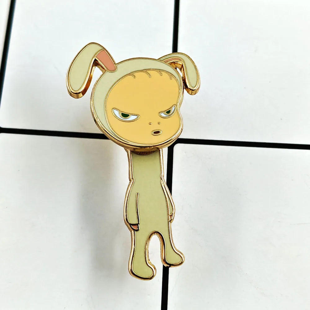 Yoshitomo Nara Rabbit Pin