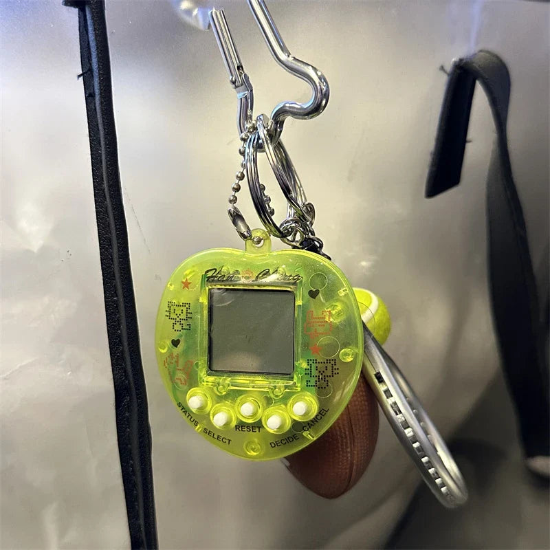 Tamagachi Charm Keychain