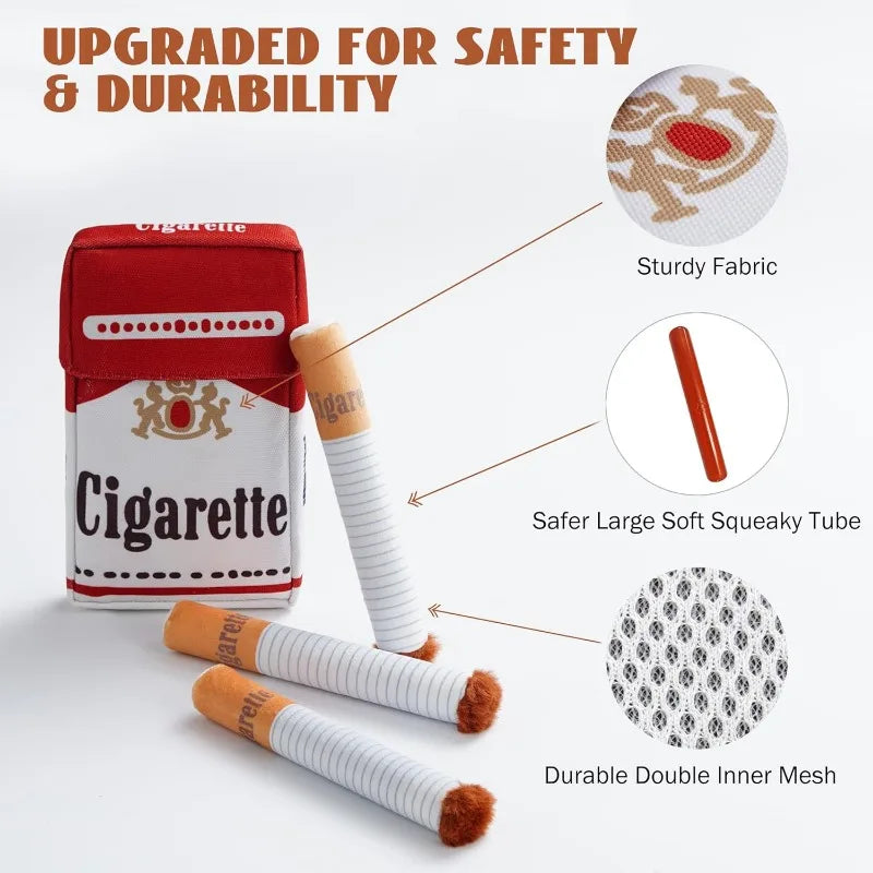 Cigarette Push Dog Toys