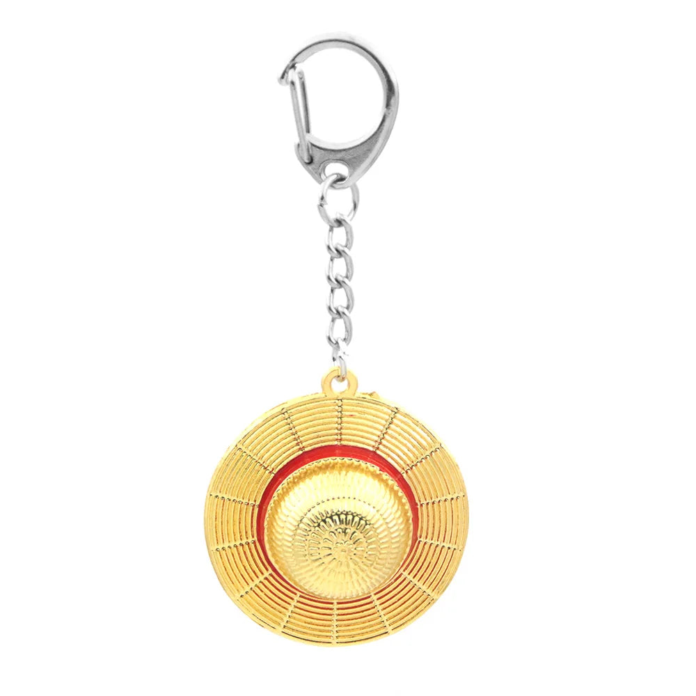 Luffy Straw Hat Keychain