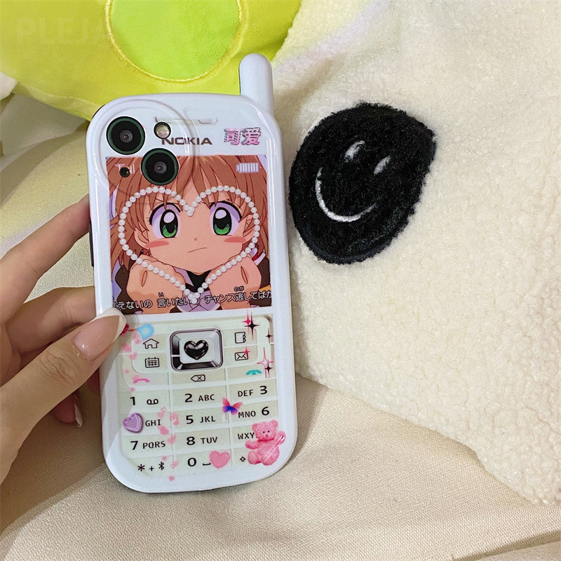Anime Brick iPhone Case