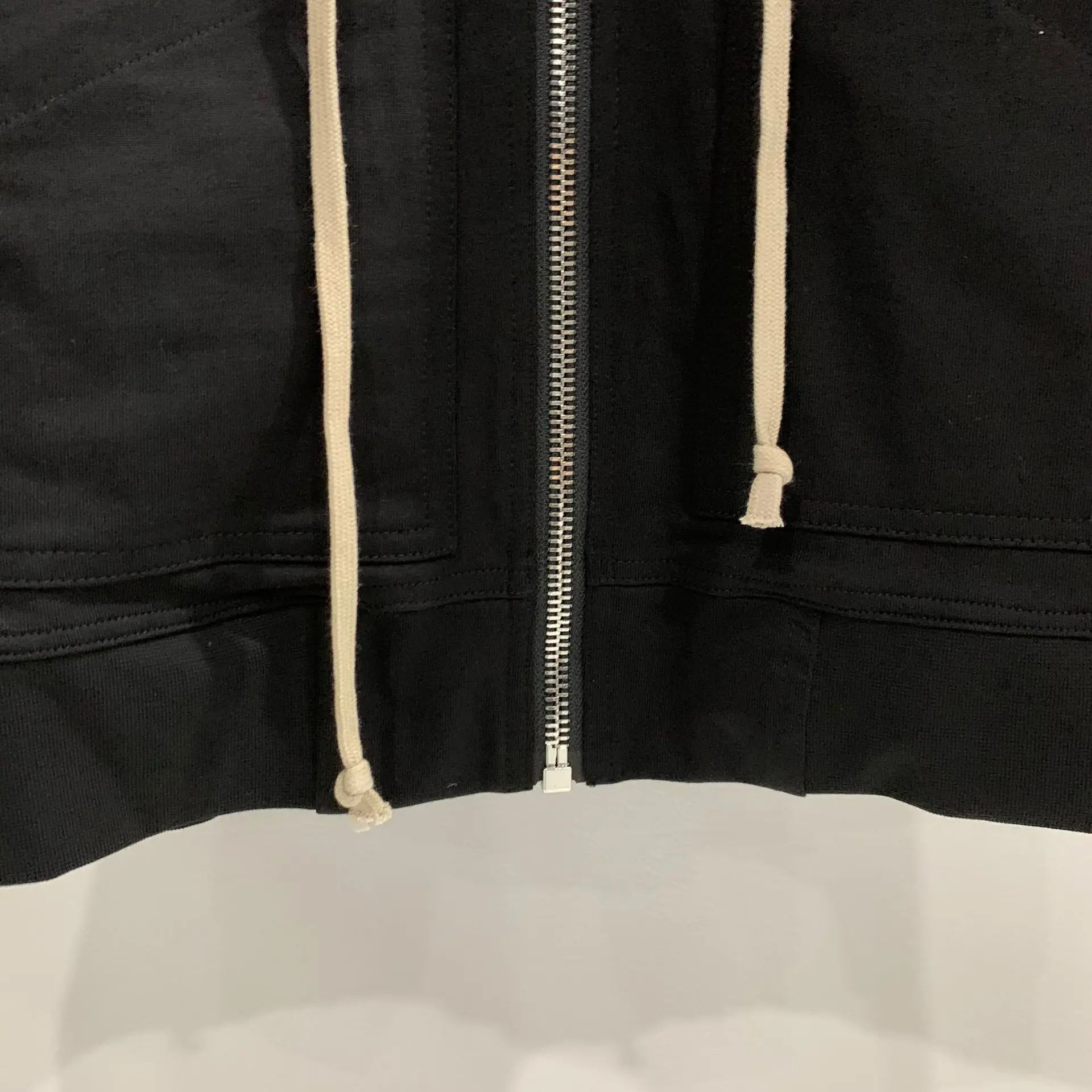 Long Drawstring Hoodie