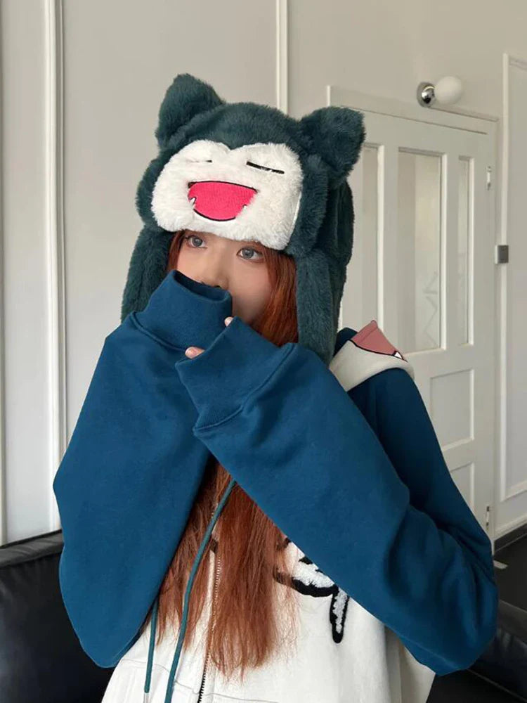 Snorlax Ushanka Winter Hat