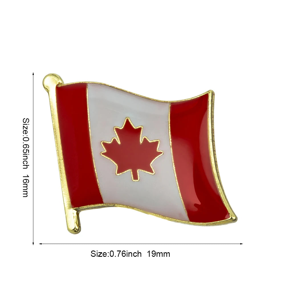 Countries Flag Lapel Pin