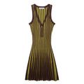 Pleated Knitted Dress