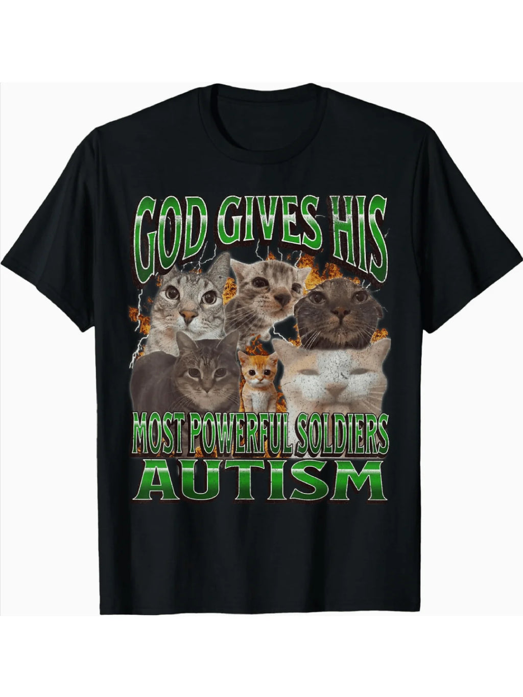 "God Gave Him The Strongest Warrior Autism" Tee