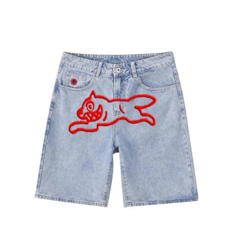 Ice Cream Denim Shorts