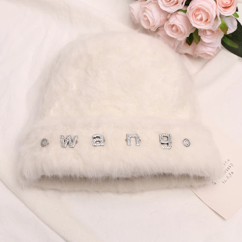 Rabbit Fur Beanies