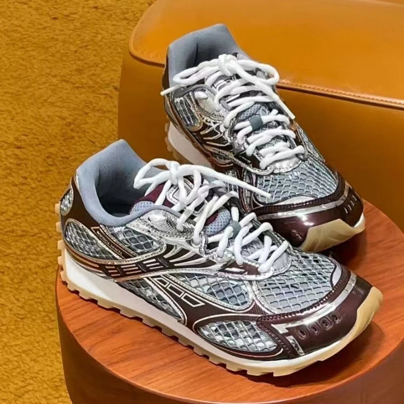Orbit Metallic Sneakers