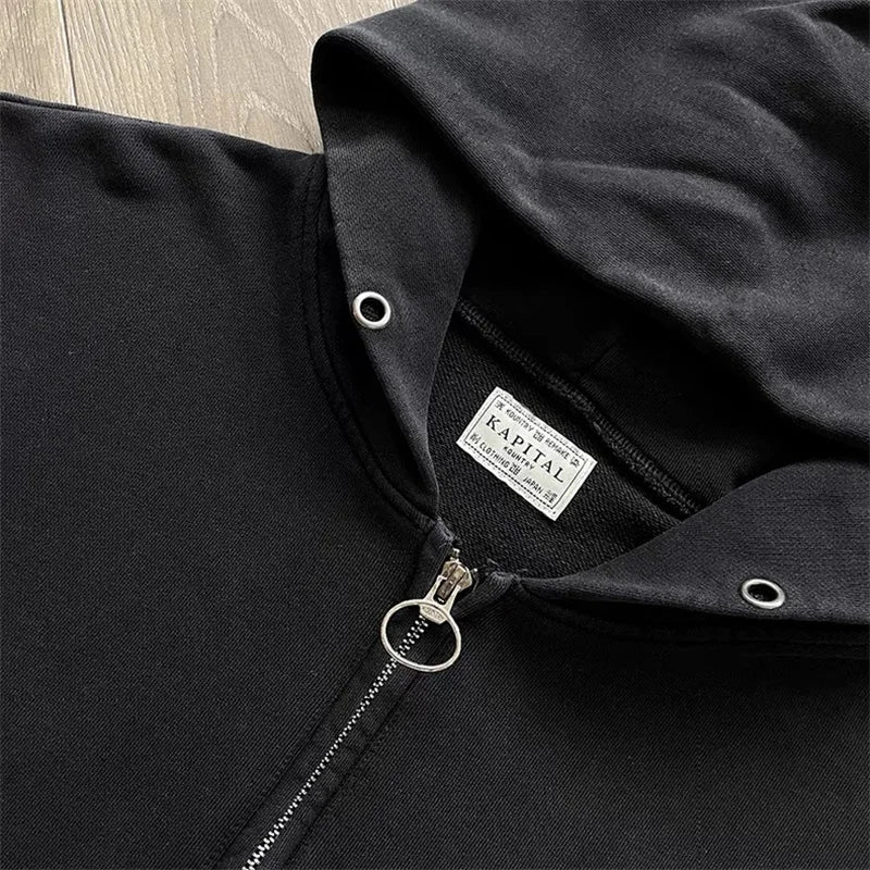 Kapital Kountry Casual Zipper Hoodie