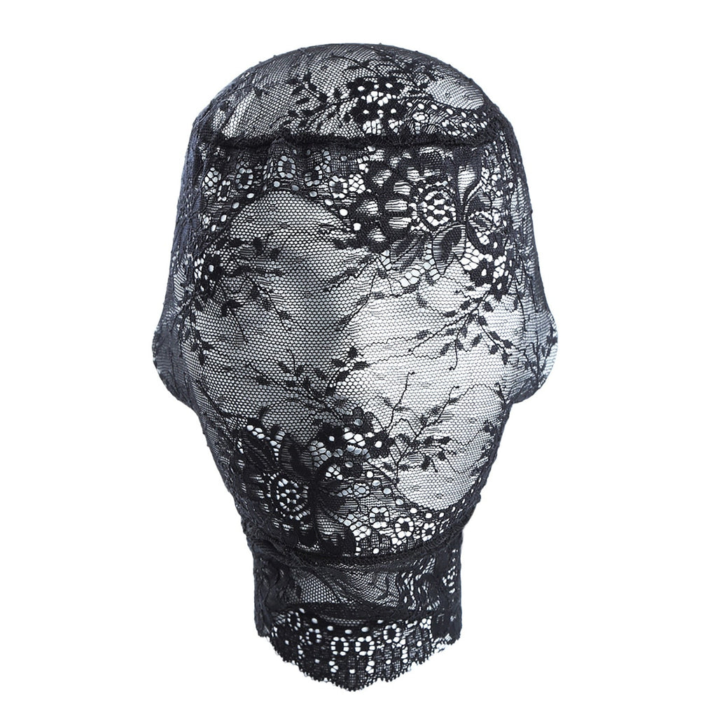 Black Laced Mask