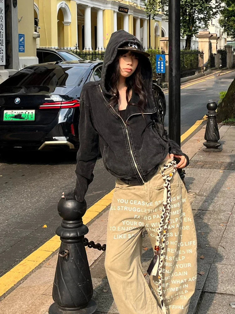 Asymmetrical Y Hoodie