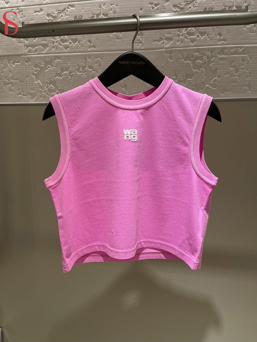 WANG Cotton Crop Top