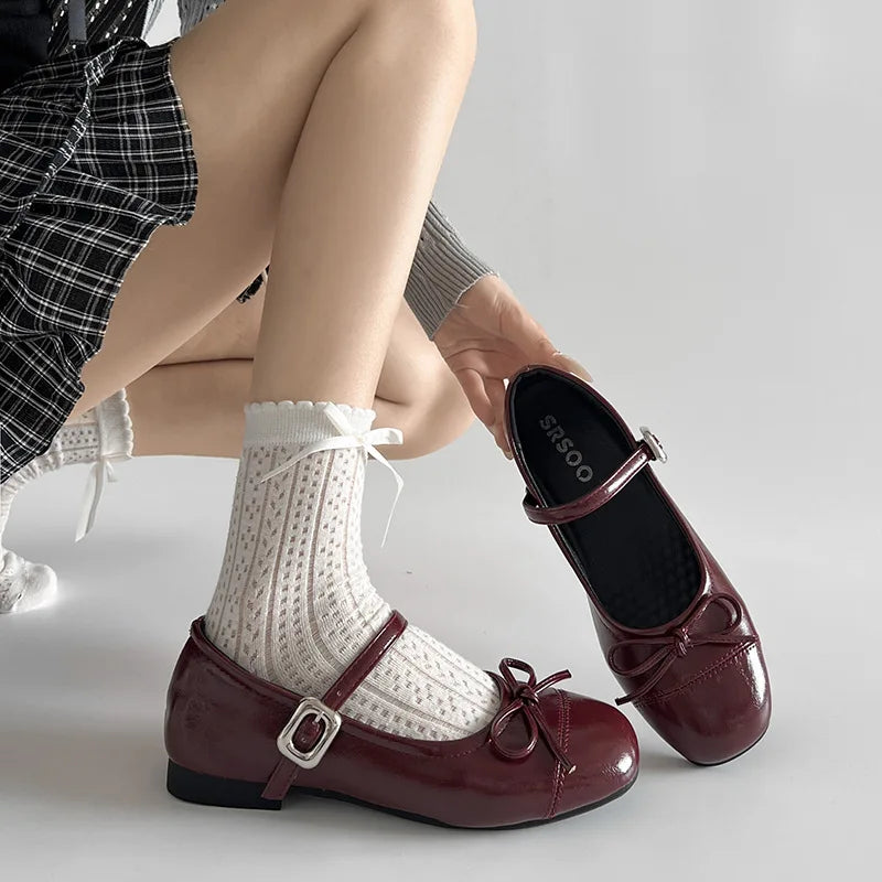 Round Toe Soft Sole Ballet Flats