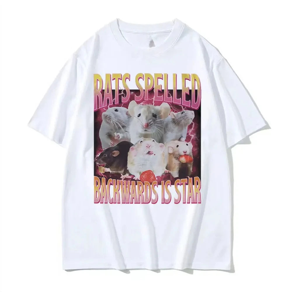 Rats Spelled Backwards Is Star Tee