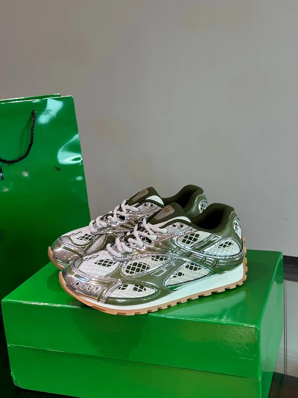 Orbit Metallic Sneakers
