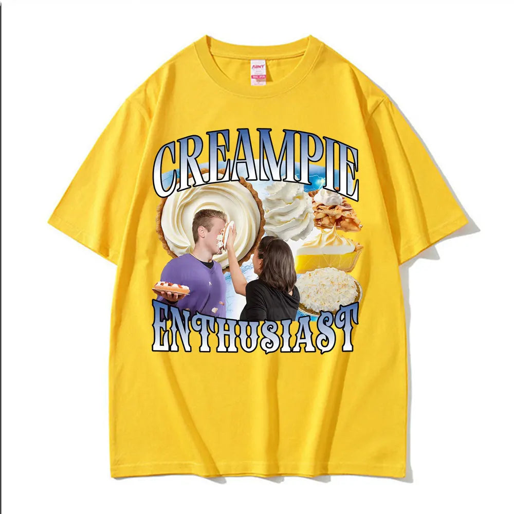Cream Pie Enthusiast Tee