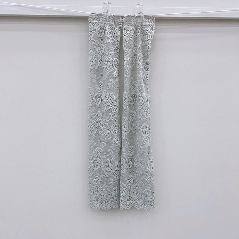 Ice Silk Lace Arm Sleeve