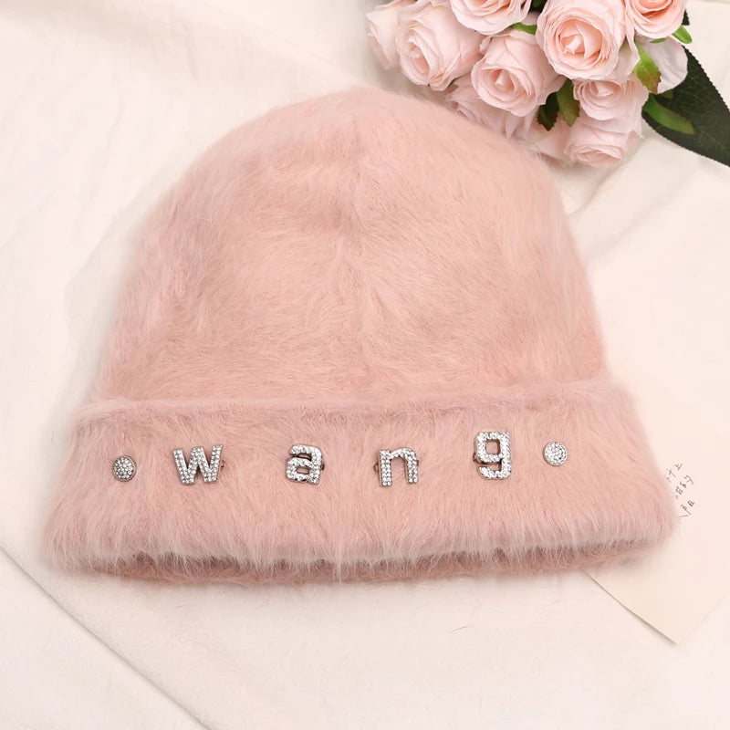 Rabbit Fur Beanies