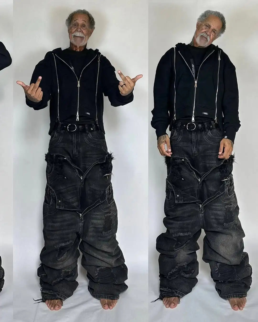 3 Way Zip Hoodie