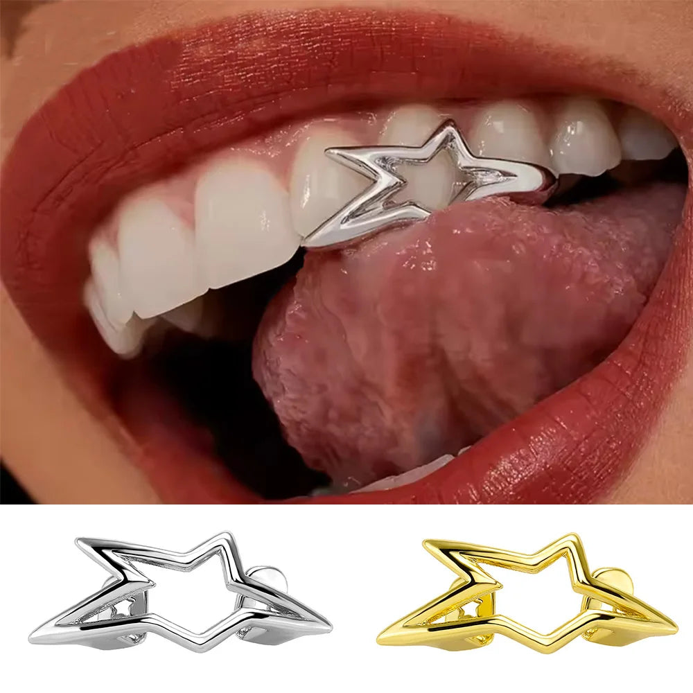 Star Pentagram Tooth Caps
