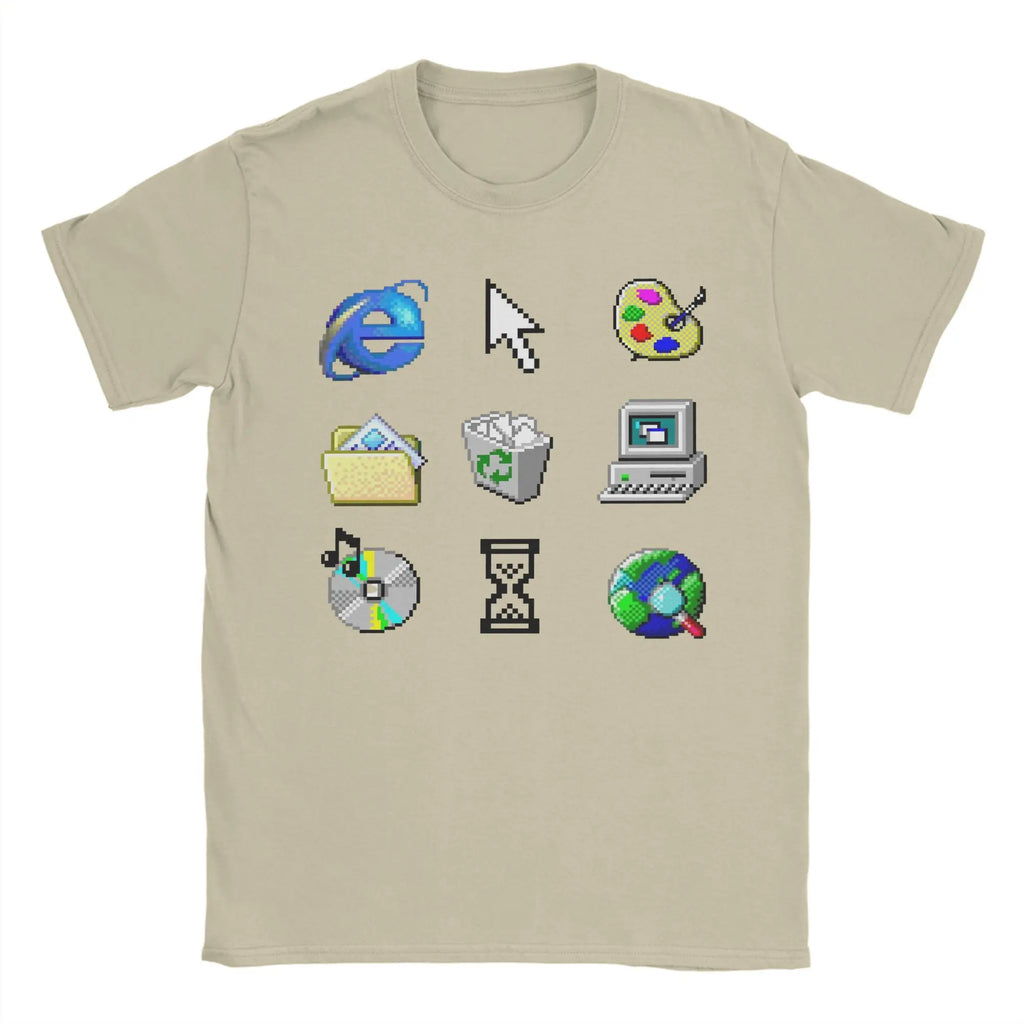 Old Windows 95 Icons Tee