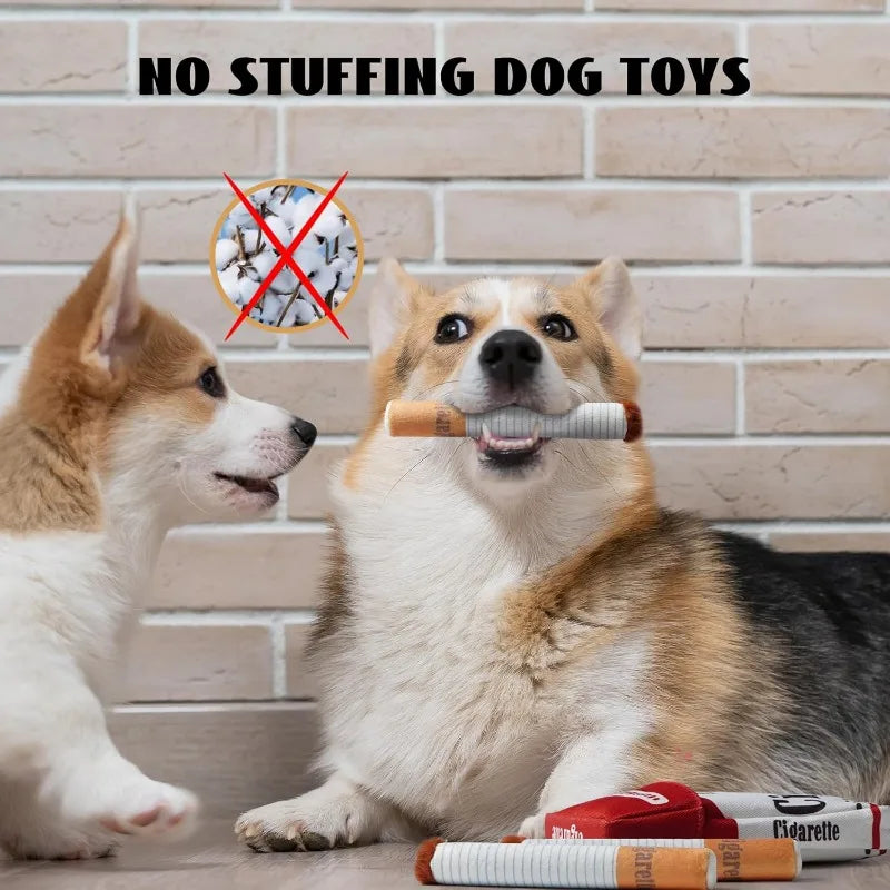 Cigarette Push Dog Toys