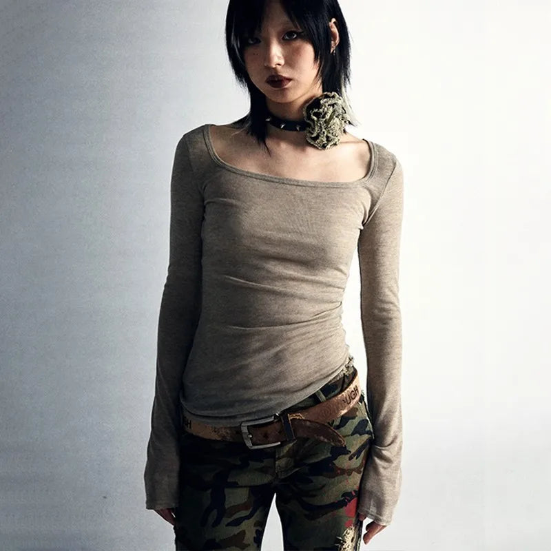 Cyber Sigil Knitted Tops