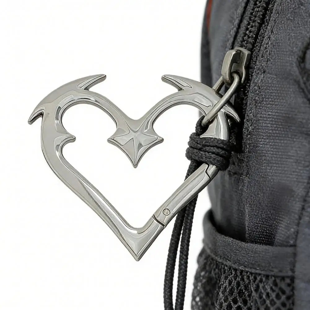 Heart-Shaped Keychain