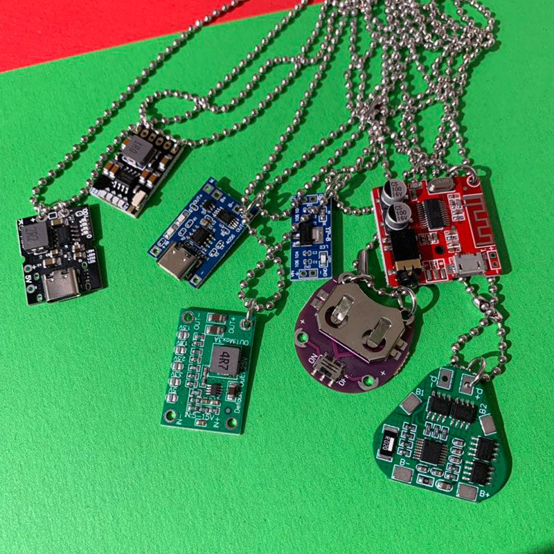 Circuit Board Necklace