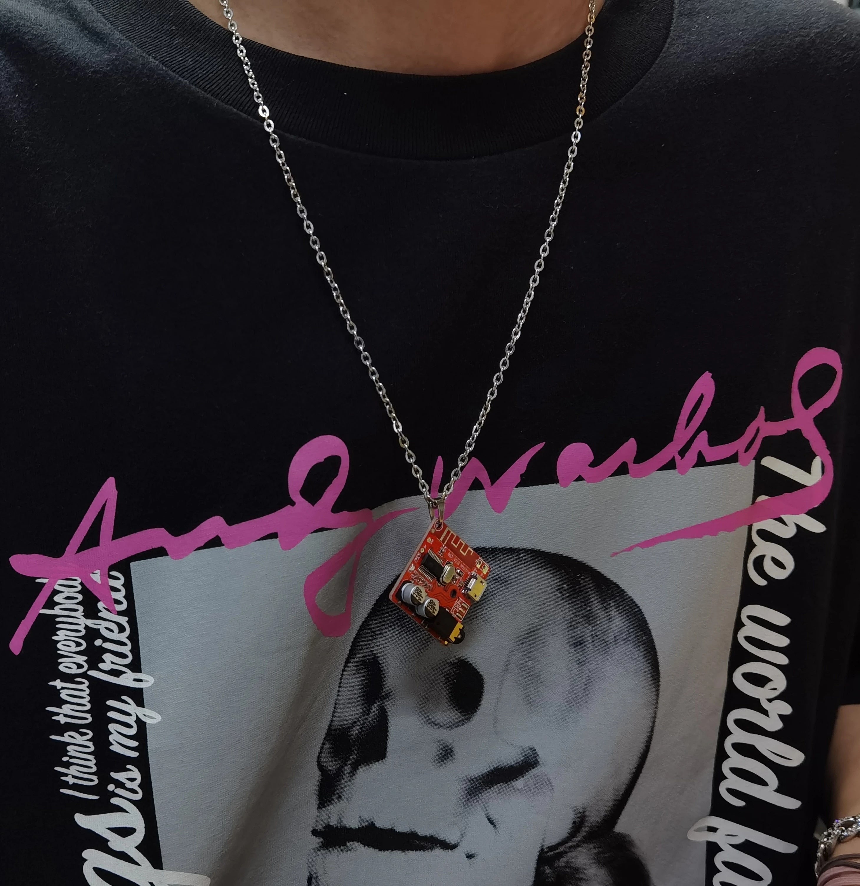 Circuit Board Necklace