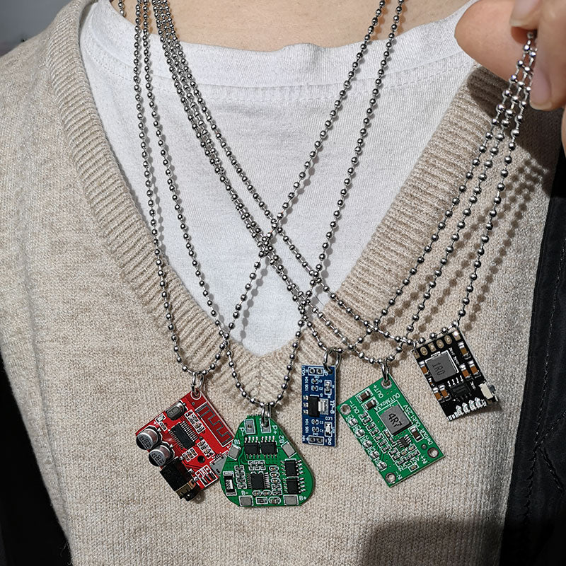 Circuit Board Necklace