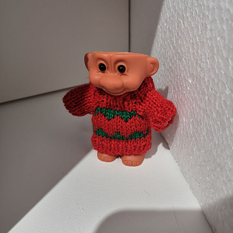 Rubber Troll Cigarette Lighter Holder