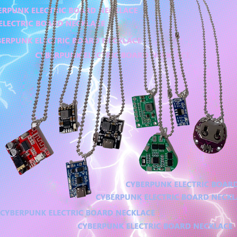 Circuit Board Necklace