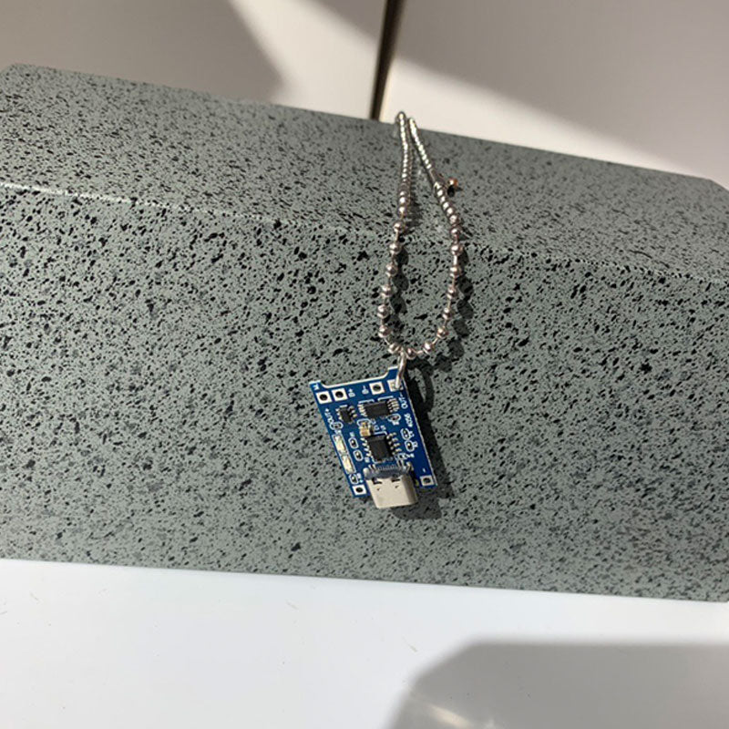 Circuit Board Necklace