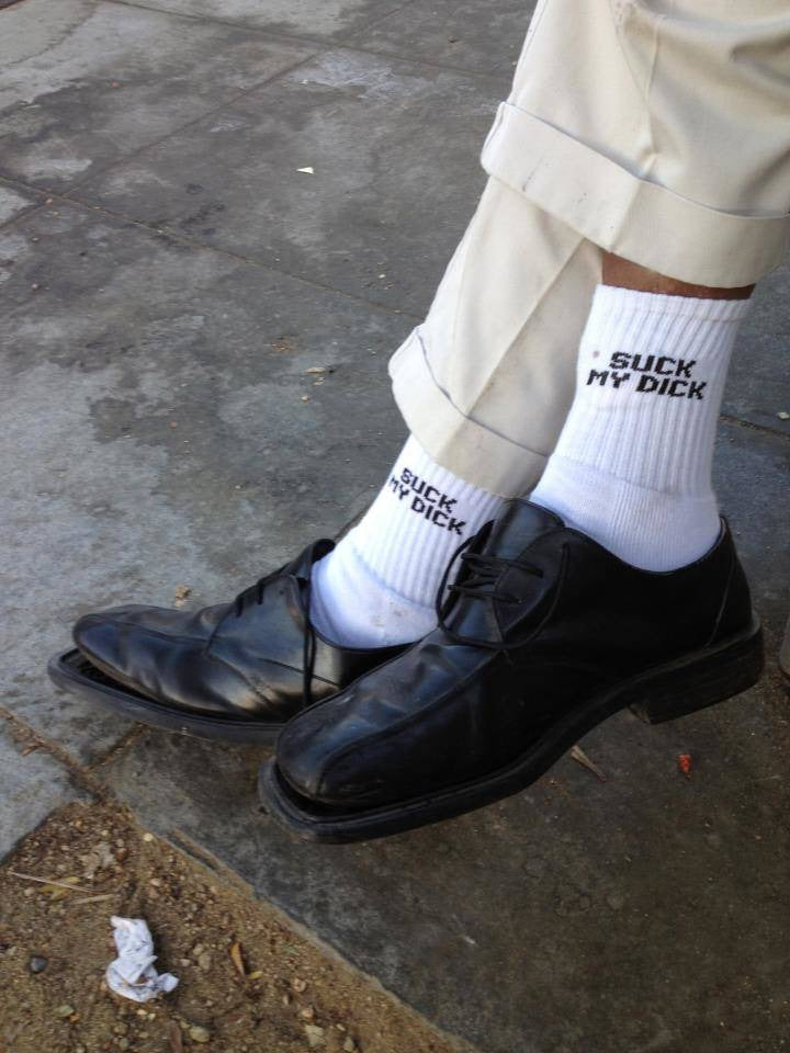 "Suck My D*ck" Socks