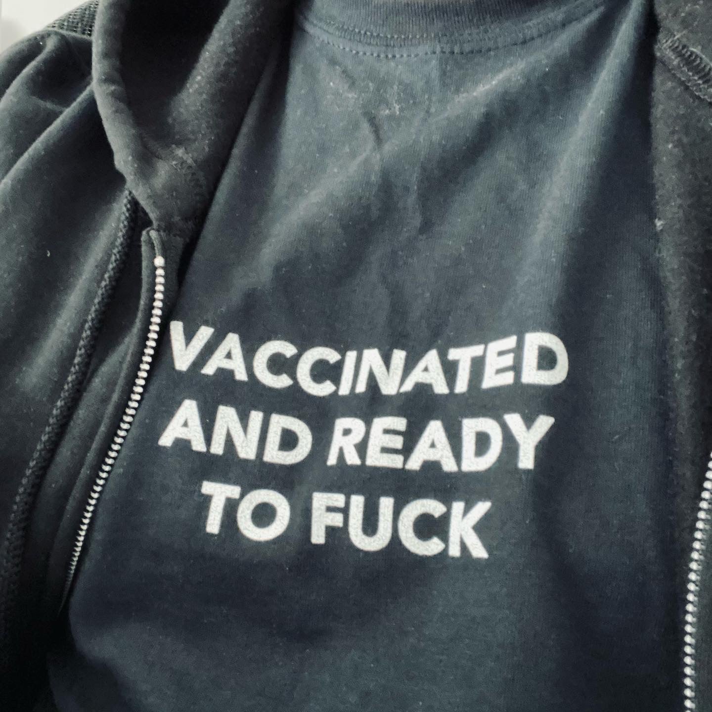 "Vaccinated And Ready" Tee