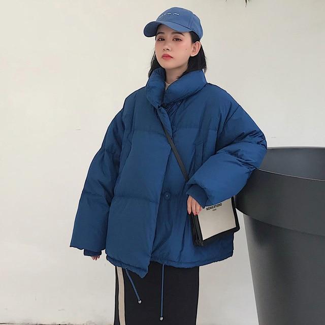Oversized Basic Down Jacket