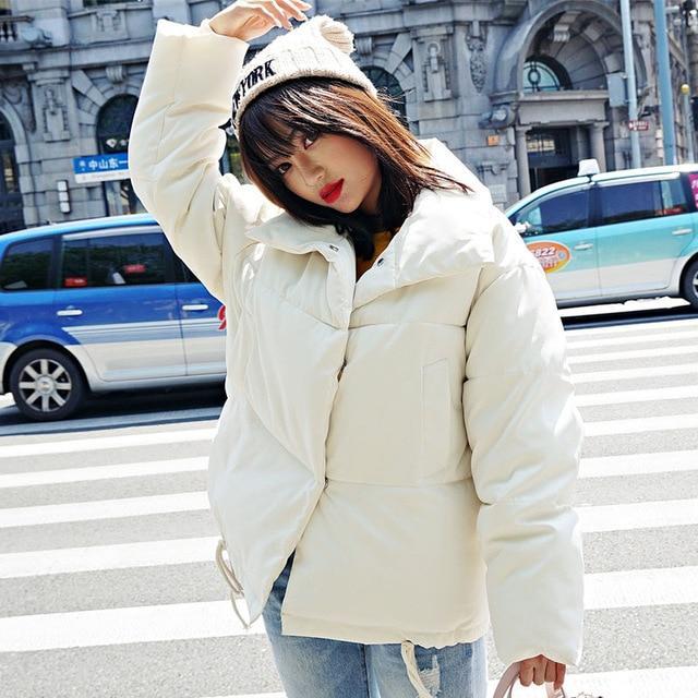 Oversized Basic Down Jacket