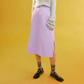 Denim Midi-Skirt
