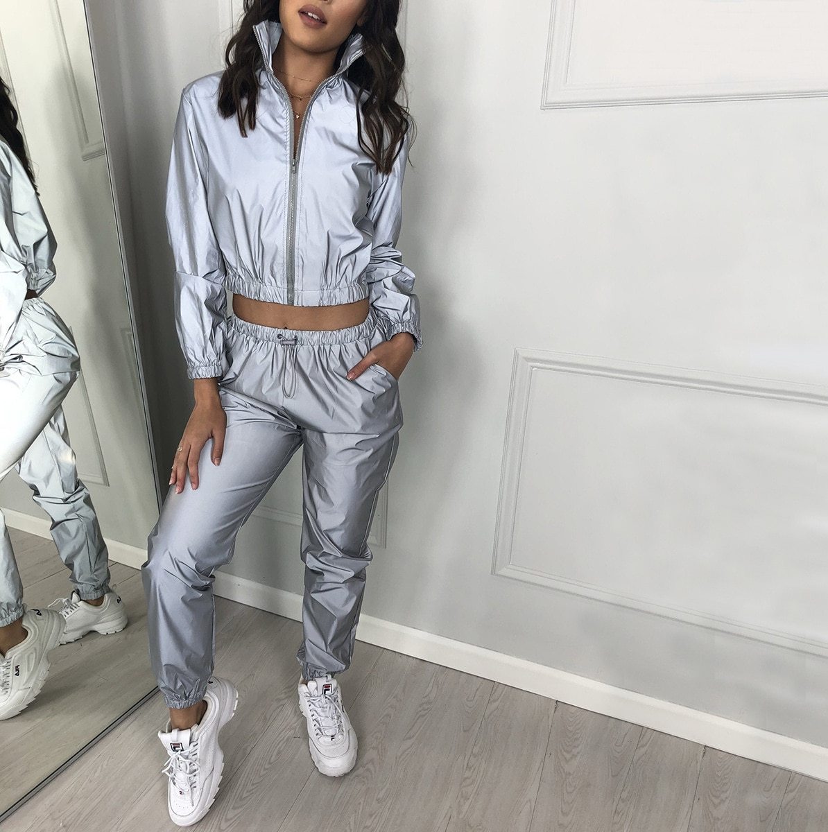 3M Reflective 2 Piece Tracksuit Set