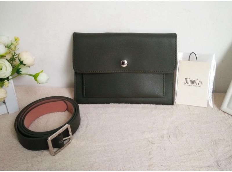 Minimal Leather Belt Bag